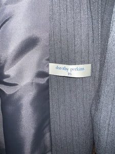 Dorothy Perkins Grey blazer (size 12/14)