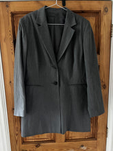 Load image into Gallery viewer, Dorothy Perkins Grey blazer (size 12/14)