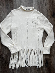 Distressed Betty Barclay jumper