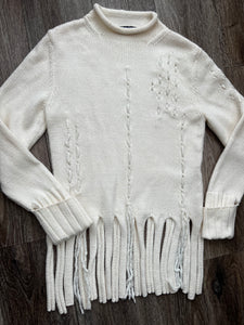 Distressed Betty Barclay jumper