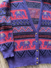 Load image into Gallery viewer, Elephant cardigan