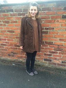 Sheepskin coat