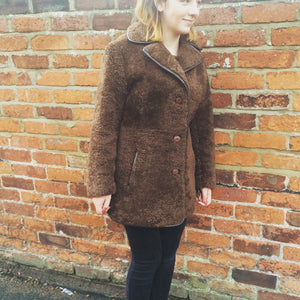 Sheepskin coat