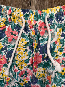 Floral shorts (size 12 approx)