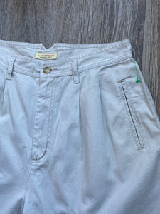 Cream chino shorts (W31”)