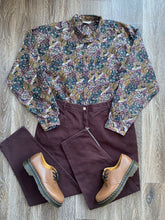 Load image into Gallery viewer, Autumnal brown jeans (Size 16/18 W35)