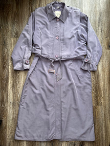 Vintage Purple trench (size 16)