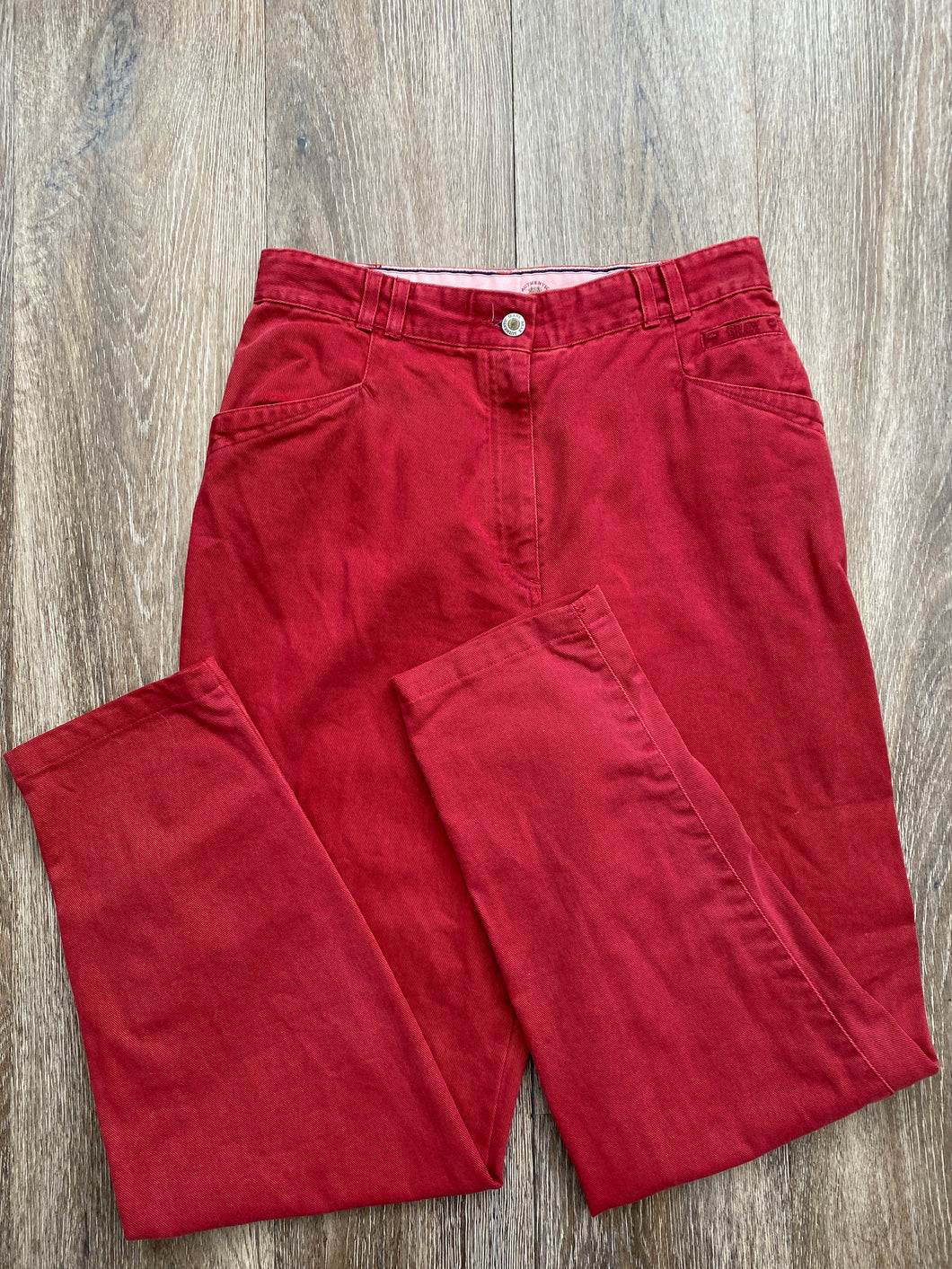 Red brax mom jeans (W30 L31)