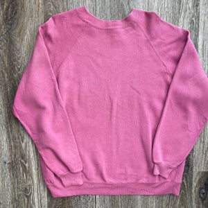 Pink crew neck