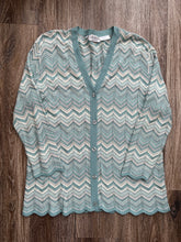 Load image into Gallery viewer, Teal Grazia cardigan