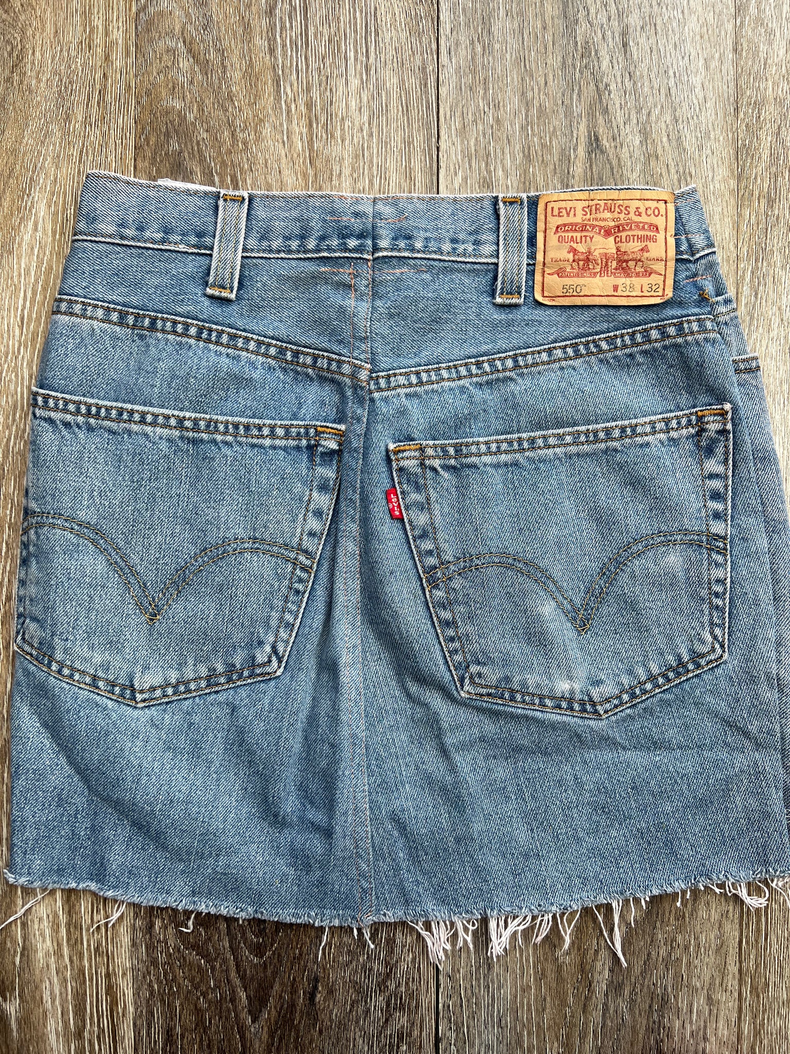 Levis 550 skirt best sale