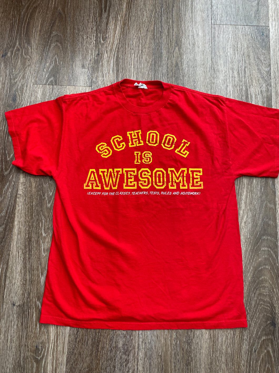 School is awesome tshirt