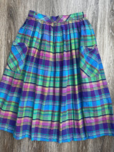 Load image into Gallery viewer, Purple picnic skirt (W27)