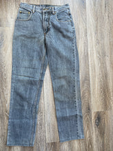 Load image into Gallery viewer, Jinglers grey mom jeans (W29”)