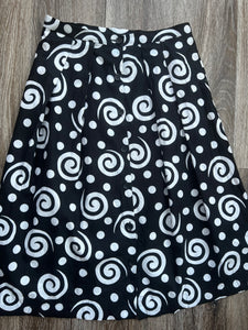 Swirly vintage skirt (size 12)