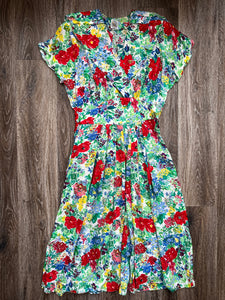 Floral meadow dress (size 12)