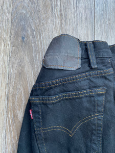 Black levis jeans (U.K. size 8)