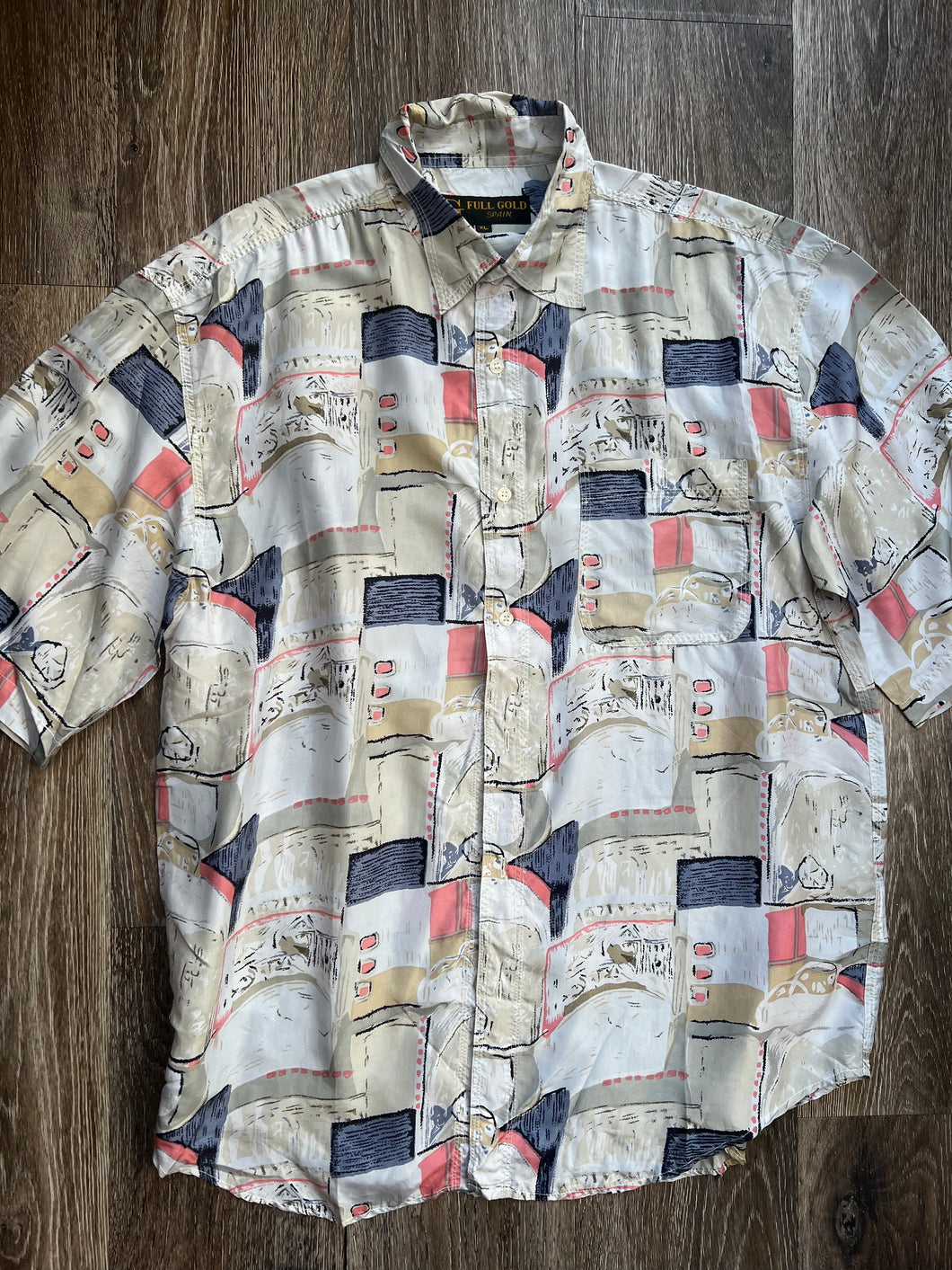 100% silk shirt