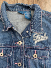 Load image into Gallery viewer, Tinker bell denim jacket