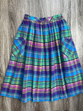 Load image into Gallery viewer, Purple picnic skirt (W27)