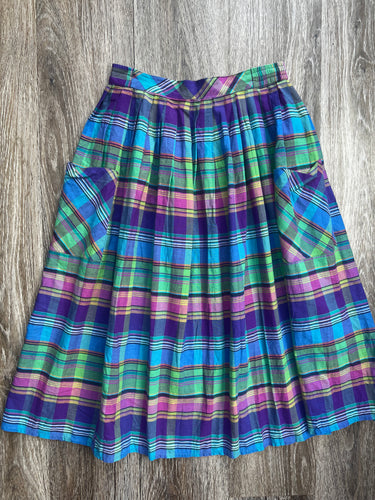 Purple picnic skirt (W27)