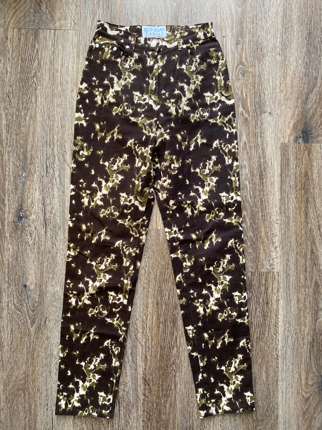 Camo mickey pants (W24)