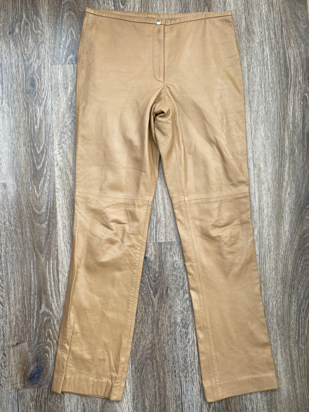 Super soft leather Mickey pants