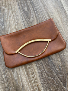 Brown clutch