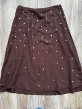 Load image into Gallery viewer, Brown sequin skirt (size 10)