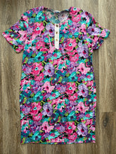 Load image into Gallery viewer, Floral arty dress