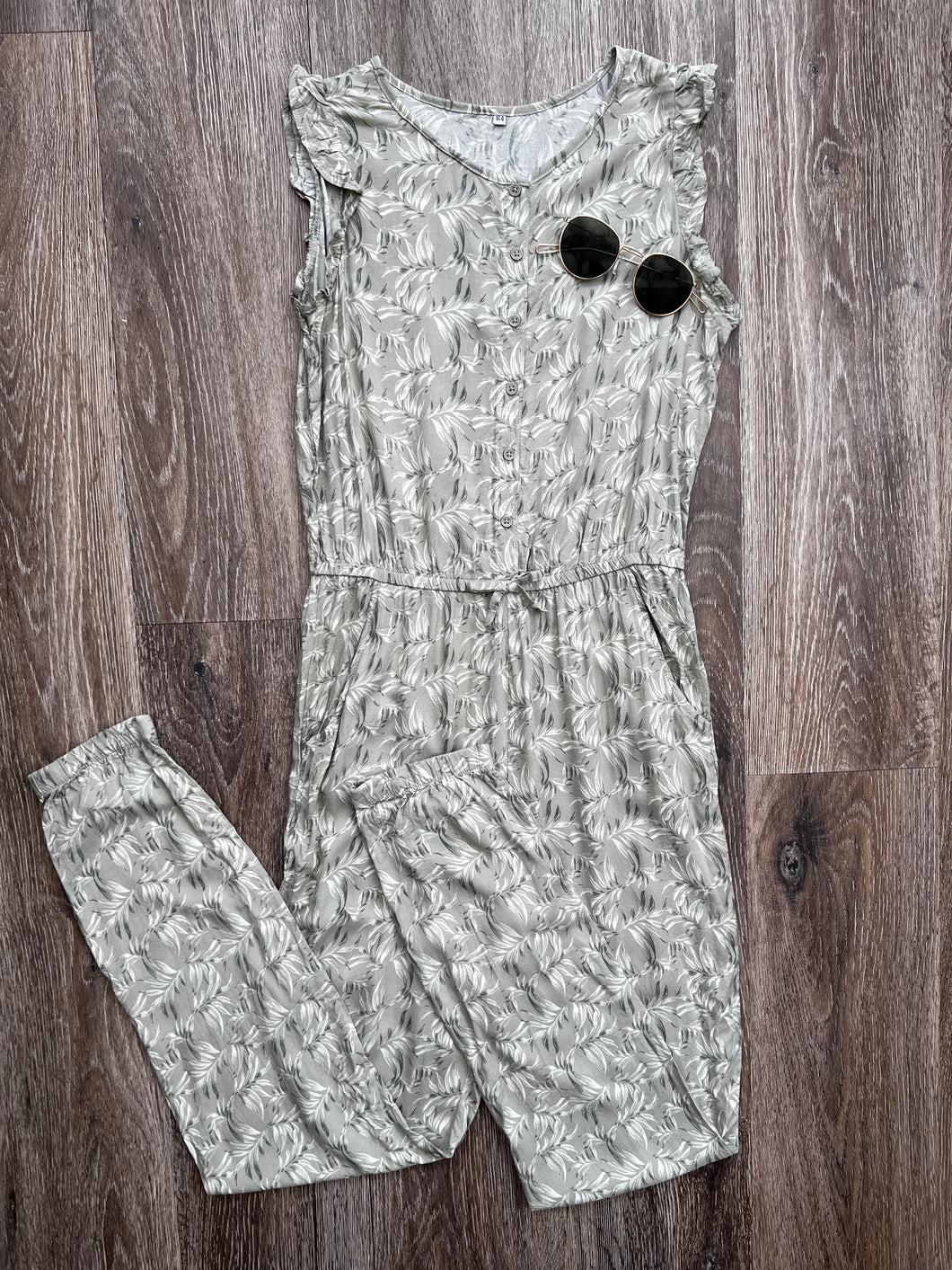 Leafy jumpsuit