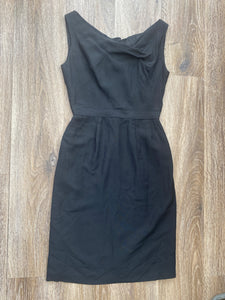 Slinky black dress (size 8)