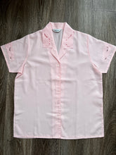 Load image into Gallery viewer, Pink collared blouse (size 14)