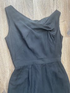 Slinky black dress (size 8)