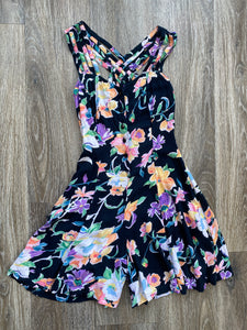 Floral playsuit (size 6)