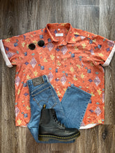 Load image into Gallery viewer, Orange funky shirt