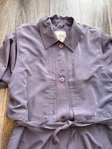 Vintage Purple trench (size 16)