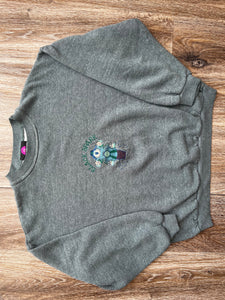 Black spark sweater