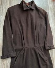 Load image into Gallery viewer, Brown wool dress (size 8)