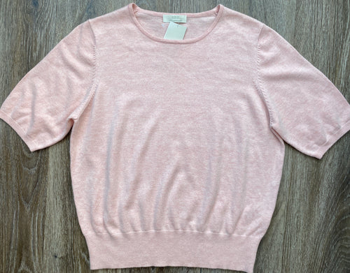 Pink cashmere top