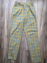 Load image into Gallery viewer, Wool Check pants (W24)