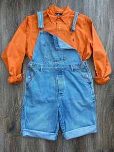 Denim dungarees (size m)