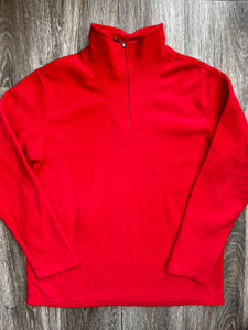 Red fleece