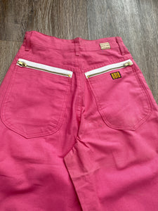 High waisted pink pants (size 6)