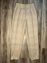 Load image into Gallery viewer, Cream wool pants (W26)