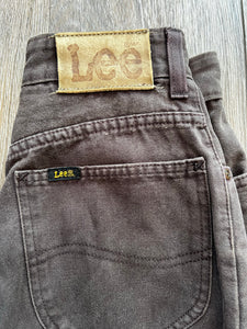 Brown Lee jeans (W25)