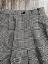 Load image into Gallery viewer, High waisted houndstooth trousers