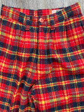 Load image into Gallery viewer, Petite Wool check pants (W23)