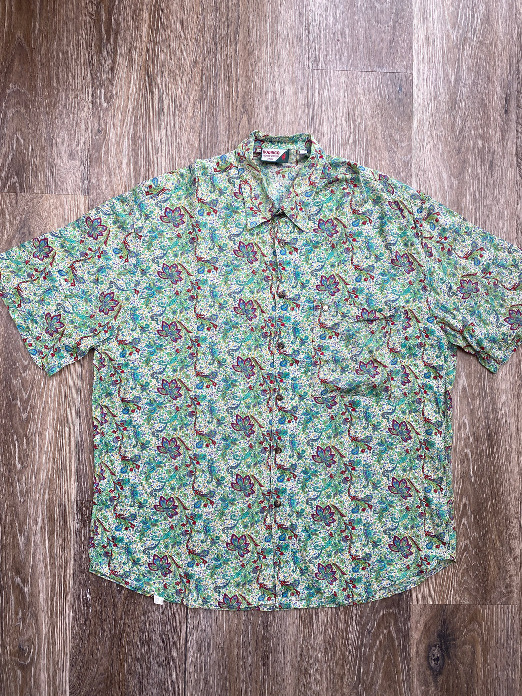 Floral pattern shirt