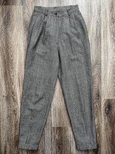 Houndstooth wool pants (size 6)